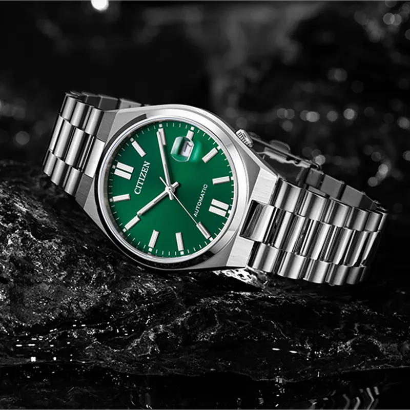 Citizen Tsuyosa Automatic Green Dial Men’s Watch | NJ0150-81X